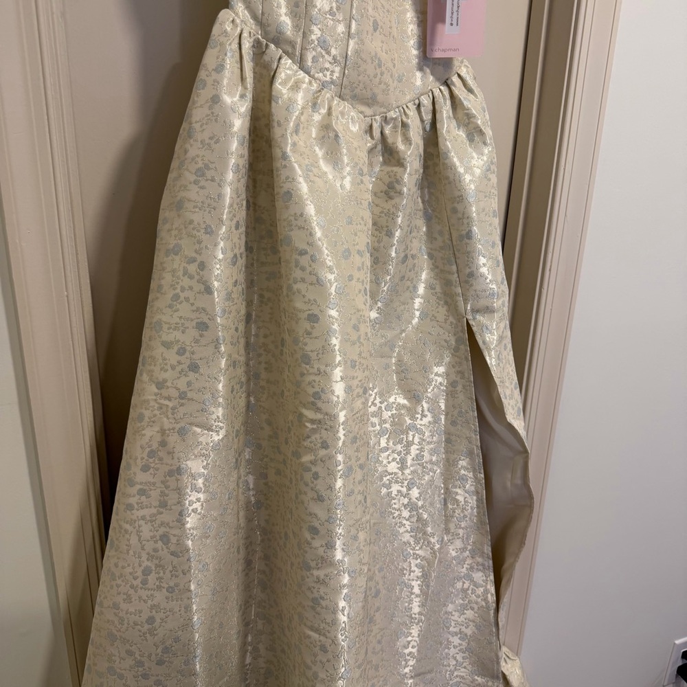 V. Chapman The Ava Dress in Light Blue Duchess Size 2 NEW! New with tags! - Picture 9 of 15